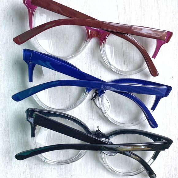 NEW Cat Eye 1.25 Oversized Reading Glasses - Picture 5 of 6